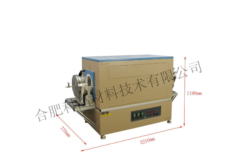 1100℃三溫區(qū)電動開啟式管式爐（管徑8.5、11）OTF-1100X-XX-III